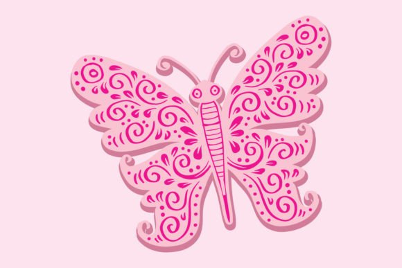Abstract Butterfly Vintage Decorative: Timeless Charm for Modern Projects