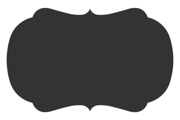 Black Badge Template: Vintage Decorative Design Assets