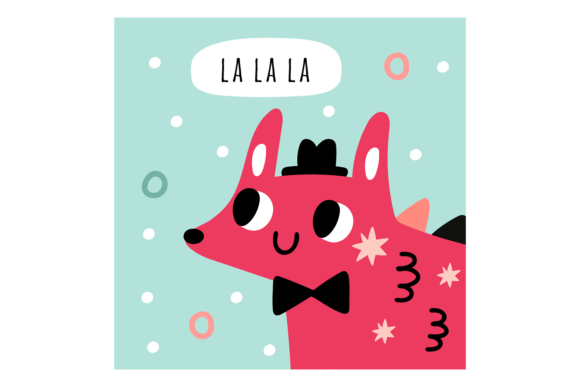 Cute Fox Square Card: The Playful Font That Actually Works