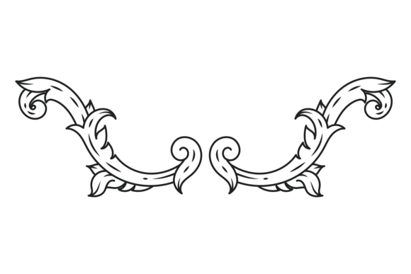 Decorative Filigree Elements: Ornate Headers for Impact