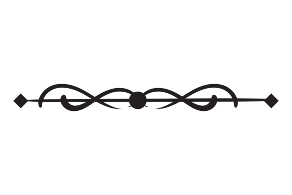 Elevate Your Design Projects with Decorative Card Header. Calligraphic Lin