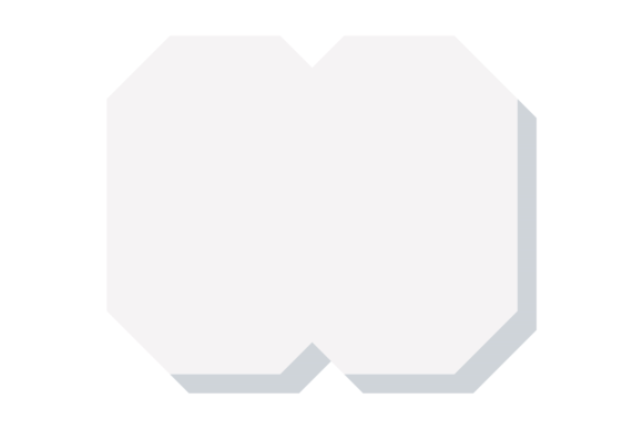 Empty Paper Shape: The Decorative White Label Frame