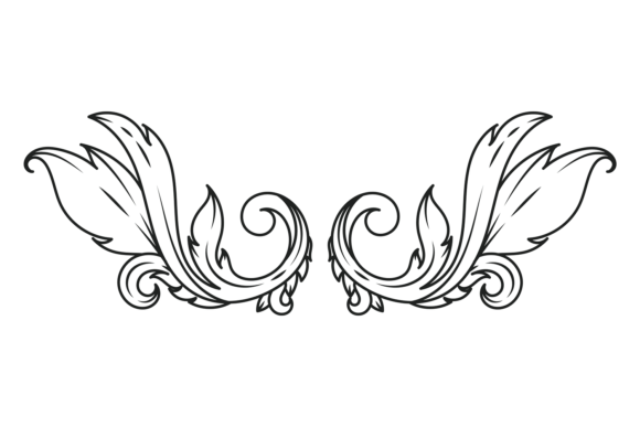 Flourish Filigree Leaves: Mastering Decorative Ornamentation