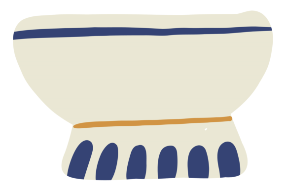 Hand Drawn Ceramic Bowl: Decorative Orna Unveiled