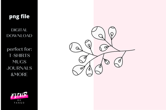 Hand Drawn Floral Decorative Element 05: Your New Design Secret Weapon