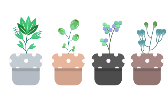 Infuse Organic Charm: The Plant Pot Decorative Typeface