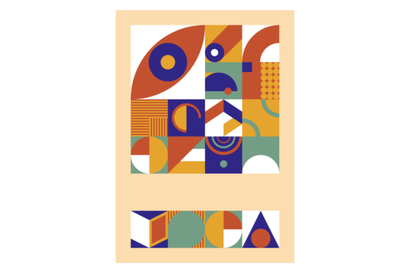 Modern Art Blocks Design: Decorative Geo for Visual Impact