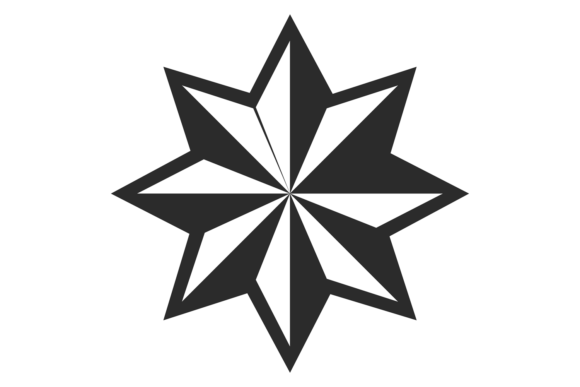 The Allure of the Eight Pointed Star Icon in Modern Design